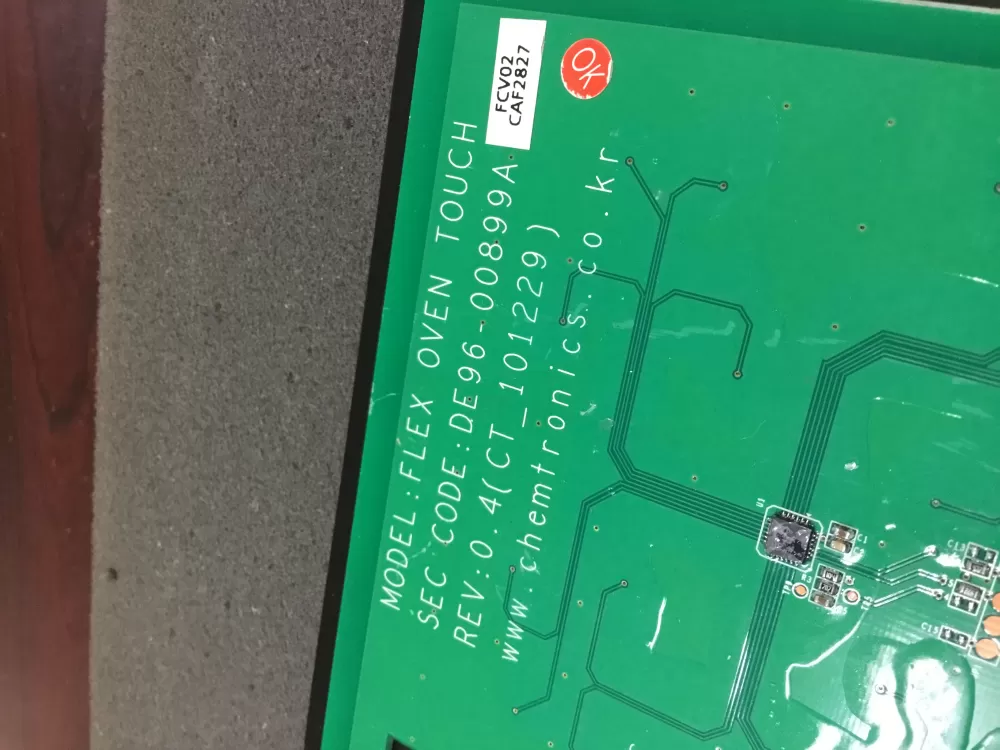 Samsung 0DE96-00899A Range Oven Control Board Touch Panel AZ79849 | NR1191