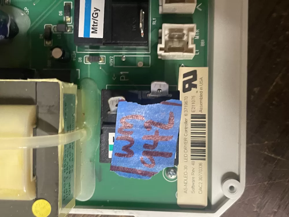 Maytag 6 3717810 63717810 Dryer Control Board AZ47744 | Wm942