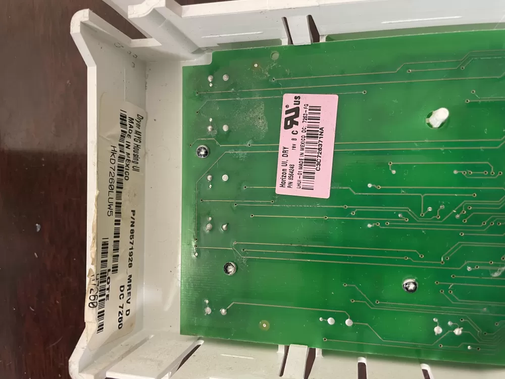 Whirlpool Dryer 8564248 8571928 Control Board AZ45501 | KM1772
