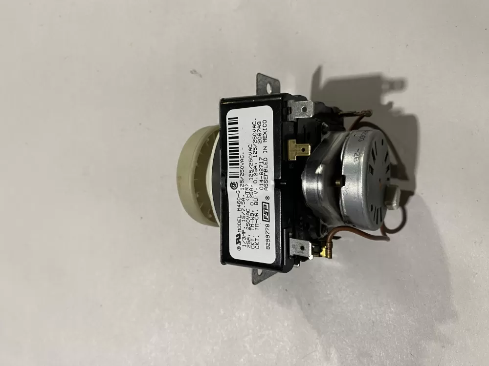 Whirlpool  Kenmore  Inglis  Estate  Amana WP8299778  AP6012586  8299778  909729  PS11745796 Washer Timer