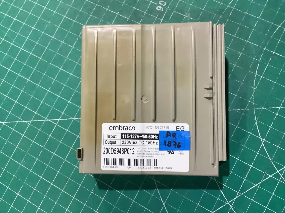 GE 200D5948P012 Refrigerator Control Board Inverter AZ227281 | AR1876