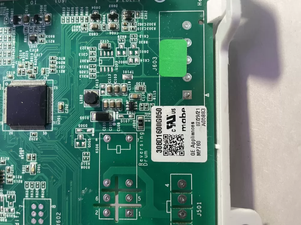 GE WE22X36578 308D1600G050 Dryer Main Control Board AZ197155 | Wmv889