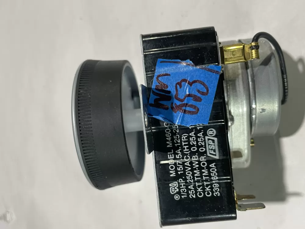 Whirlpool 3391650A AP3127041 Dryer Timer AZ152073 | Wm853