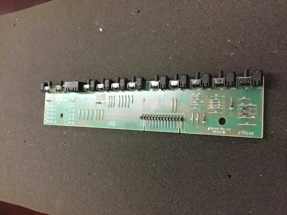 Whirlpool  KitchenAid 8270168 8270168R WP8270168 PS11745530 8270168 C Dishwasher Control Board Interface