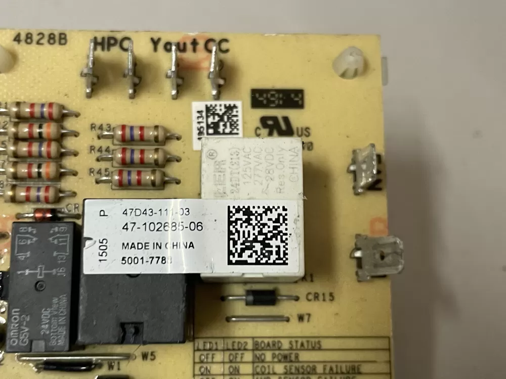 Control 47-102685-05 47-102685-04 47-102685-86 47D43-111-01 AZ102788 | Wm934