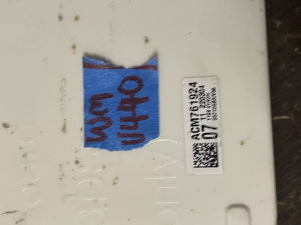 LG EBR86473411 ACM76192407 AP6986158 Dishwasher Control Board AZ45491 | Wmv440