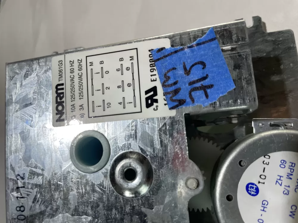 GE 165D5484P003 Dishwasher Timer AZ149330 | Wm715