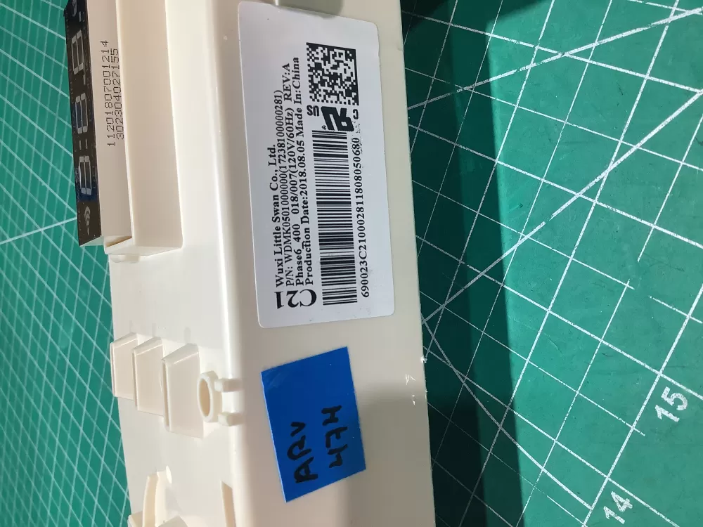 GE WDMK0501000000  17238100000281 Washer Main Control Board