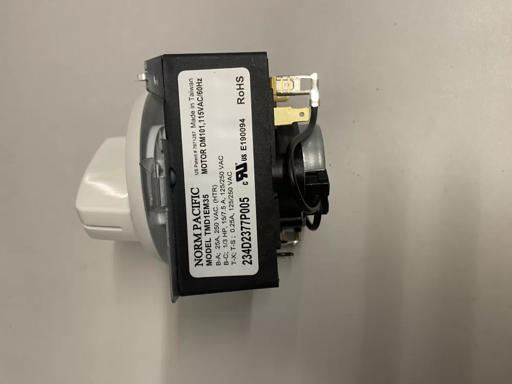 Hotpoint  General Electric WE04X25280 234D2377P005 Dryer Timer
