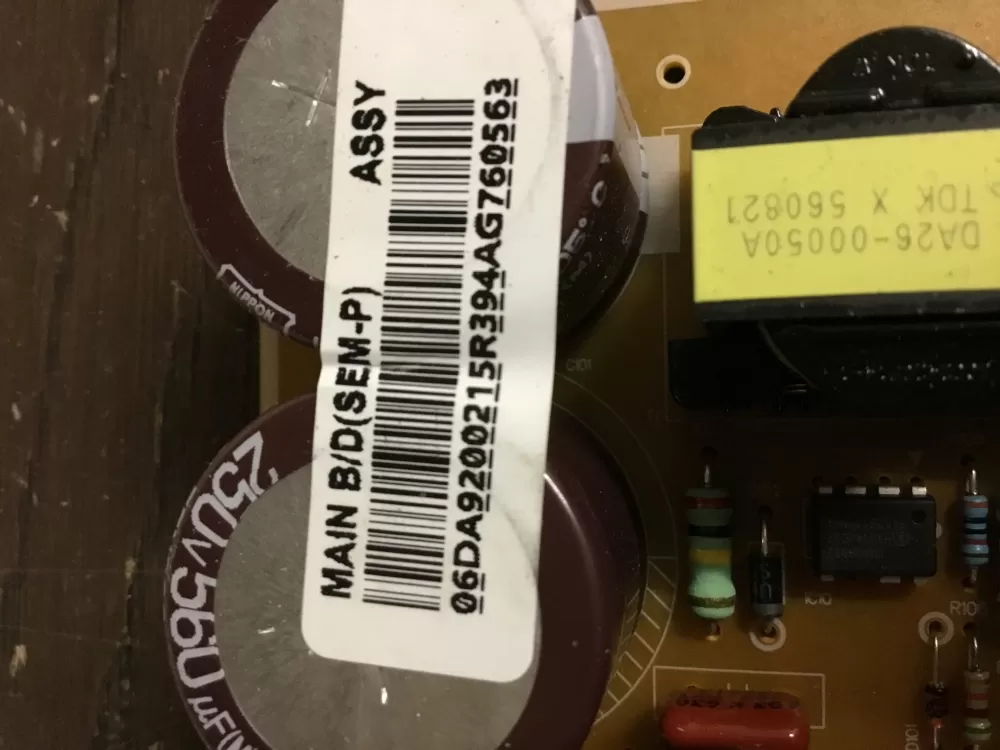 Samsung DA92-00215R Refrigerator Inverter Control Board AZ18286 | NR48