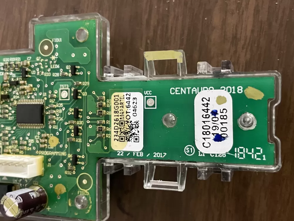 GE 234D2618G001 WE04X27284 Dryer Control Board AZ80340 | Wm1157