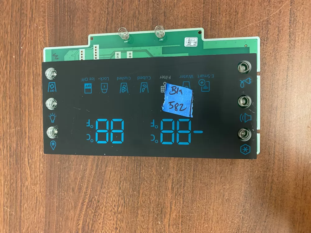 Samsung DA92 00649A Refrigerator Control Board Dispenser AZ47398 | BK582