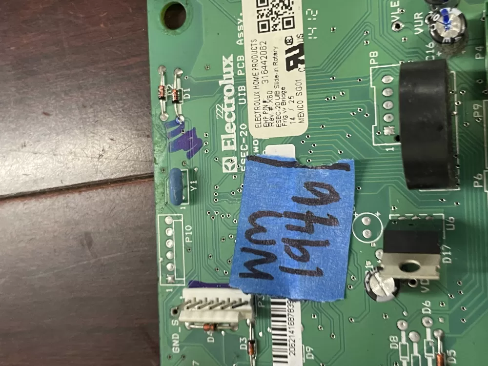 Frigidaire 316442062  Control Board User Interface Power AZ87416 | Wm1946