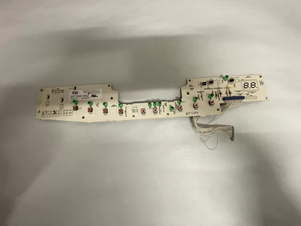 GE 165D7803P001  WD21X10378  165D7803P003  109820945  8RF4B10210500 Dishwasher Control Board