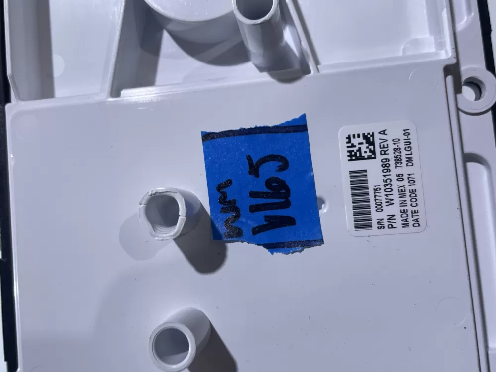 Kenmore W10272628 W10351989 Washer Interface Control Board AZ178415 | Wmv175