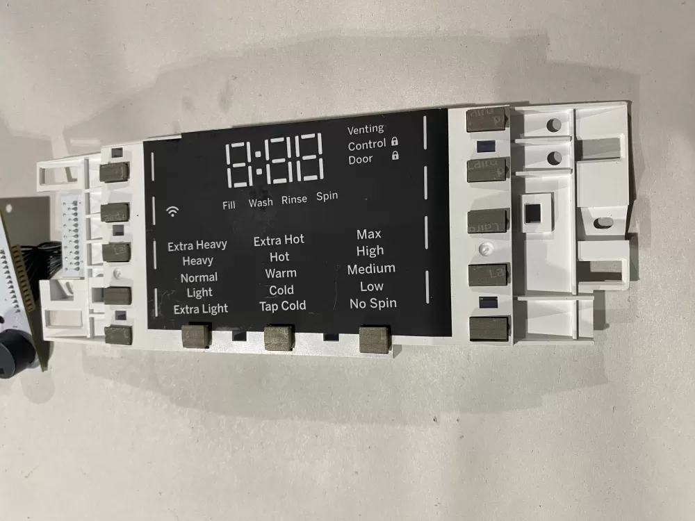 GE 308D1567G001 WH22X31164 Washer Control Board User Interface AZ146325 | BK2455