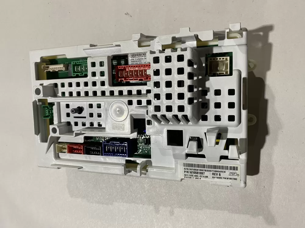 Whirlpool AP5803401 W10581897 PS8768789 Washer Control Board