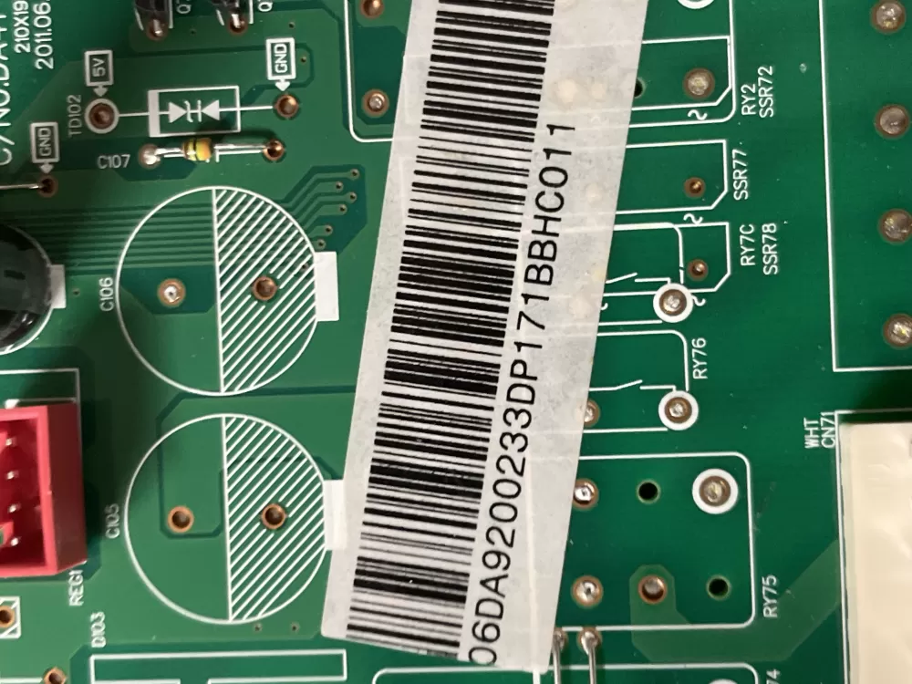 Samsung DA92-00233D Refrigerator Control Board AZ43028 | Wm1746