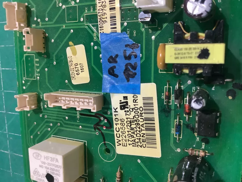 GE Hotpoint WCC101K Washer Control Board AZ227751 | AR1256