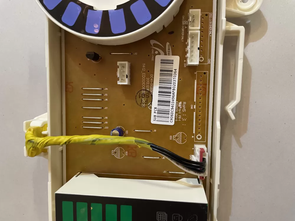 Samsung DC92 01309F DC92 01309A PS8763906 Dryer Control AZ145437 | KMV55