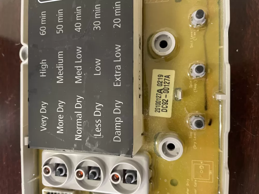 Samsung DC92 00127A Dryer Control Board AZ36605 | KMV295