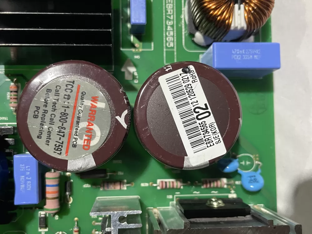 LG EBR73456503 EBR73456502 Refrigerator Control Board AZ188897 | Wm1563