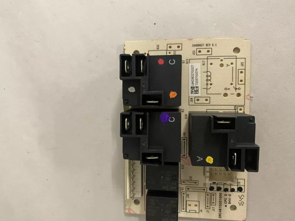 GE 164D8027G007 Wb27t11326 Range Control Board Relay AZ202837 | BK2222