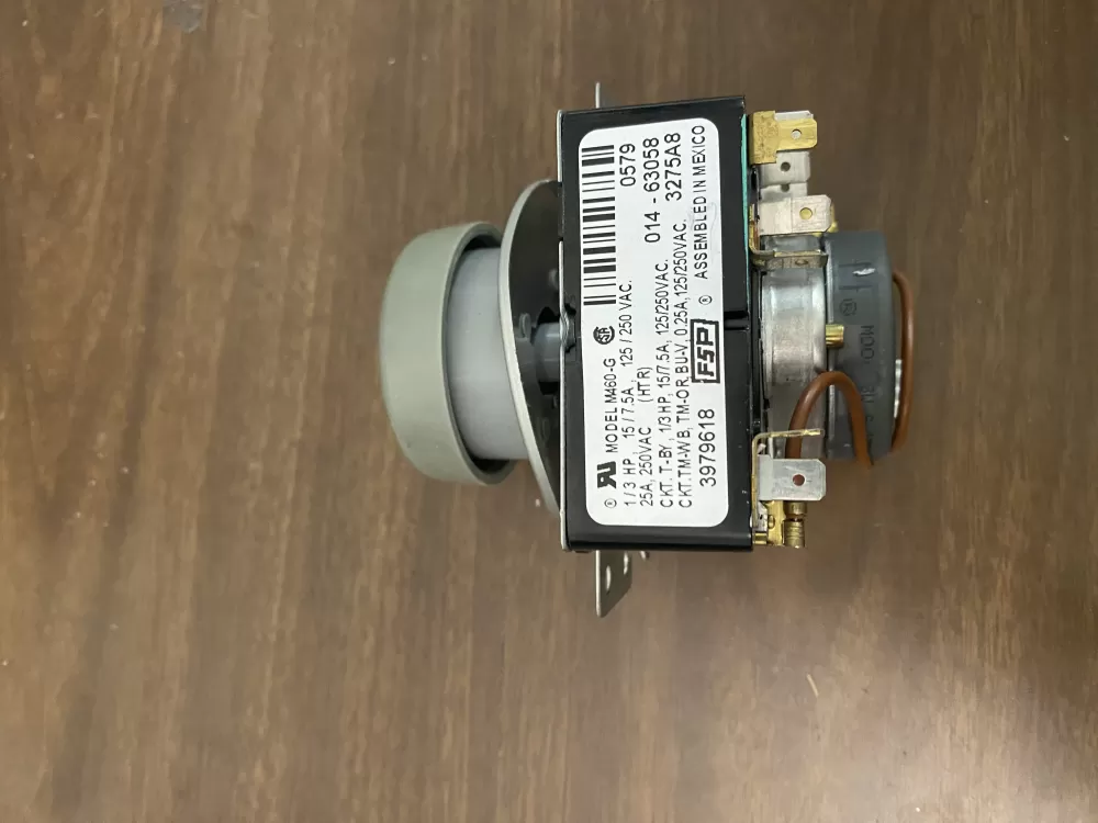Whirlpool  Amana  Admiral AP6009056 3979618 3979618R 8299783 WP3979618 PS11742198 Dryer Timer