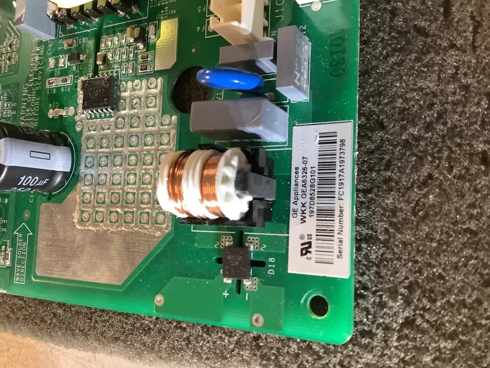 GE WR55X35725 197D8528G101 Refrigerator Control Board AZ110682 | NR545