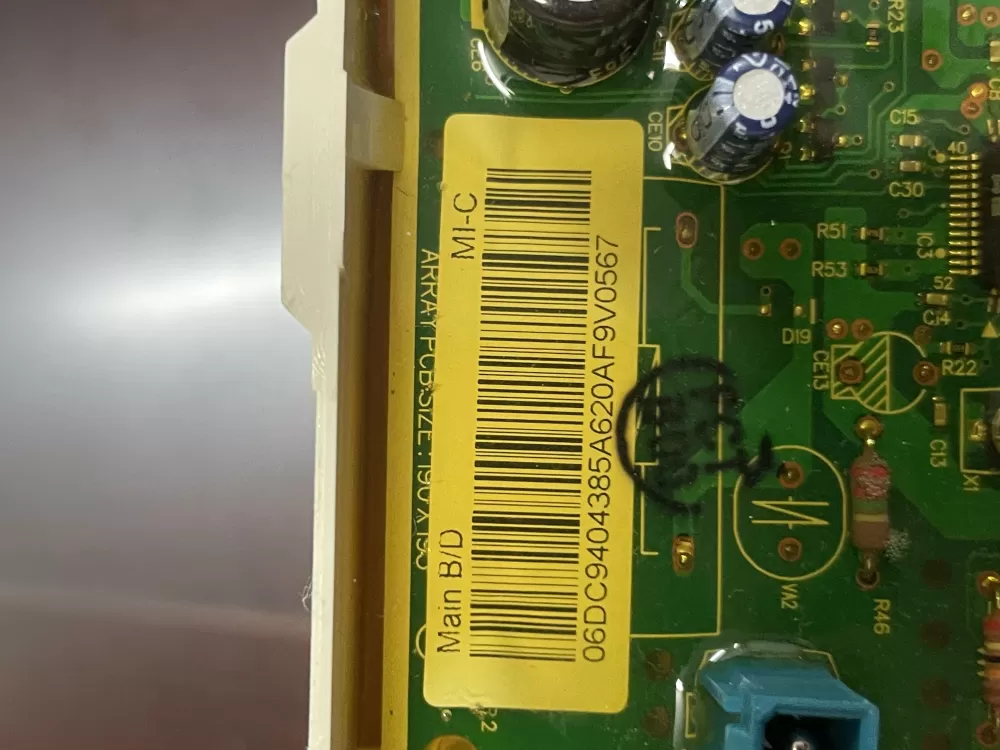 Samsung DC94-04385A Dryer Control Board AZ81684 | Wm50