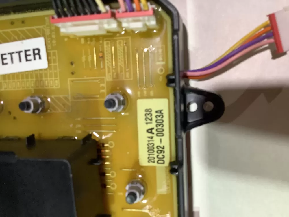 Samsung DC41 00133A DC92 00303A Washer Control Board AZ144707 | ZCV512