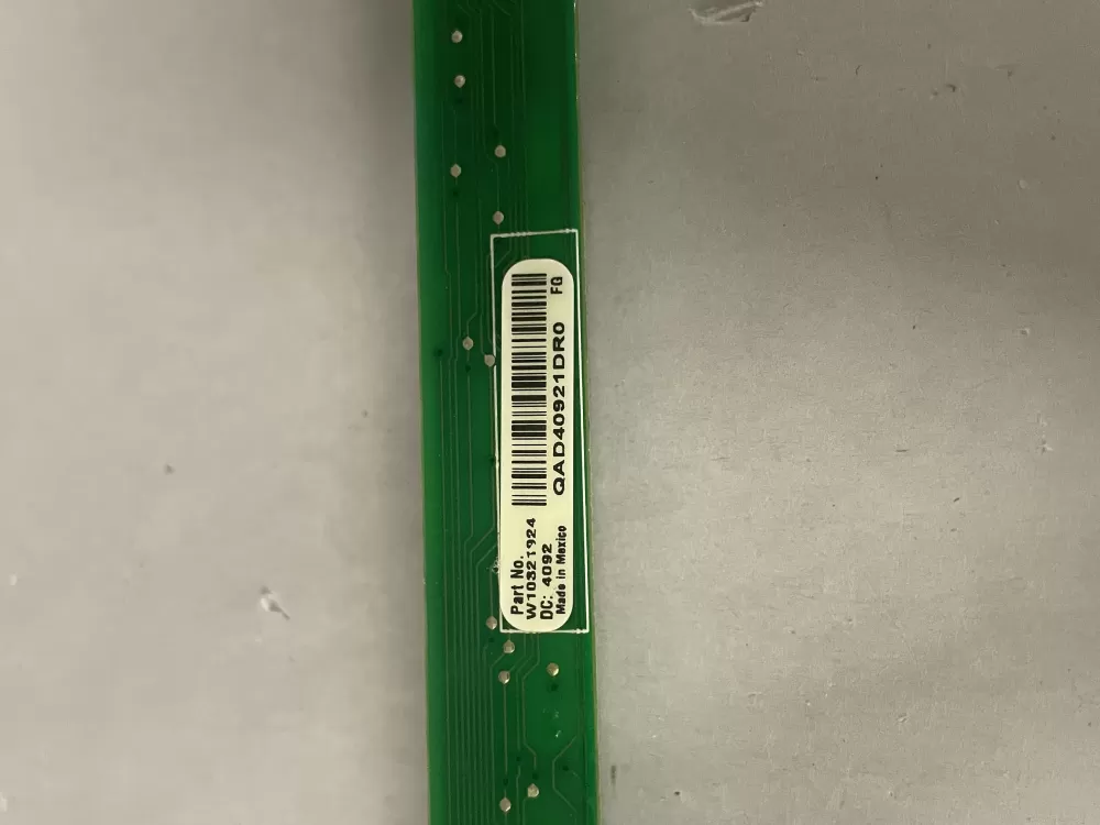 Whirlpool Dishwasher Control Board W10321924 AZ222274 | Wm2049