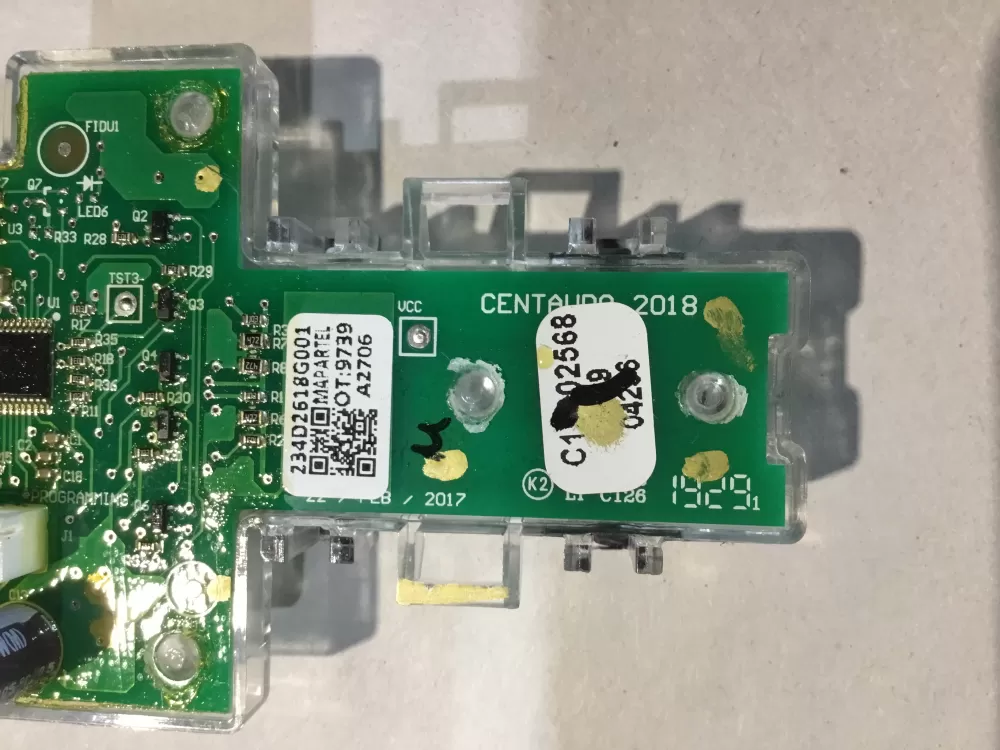 GE 234D2618G001 WE04X27284 Dryer Control Board AZ151075 | BG1066