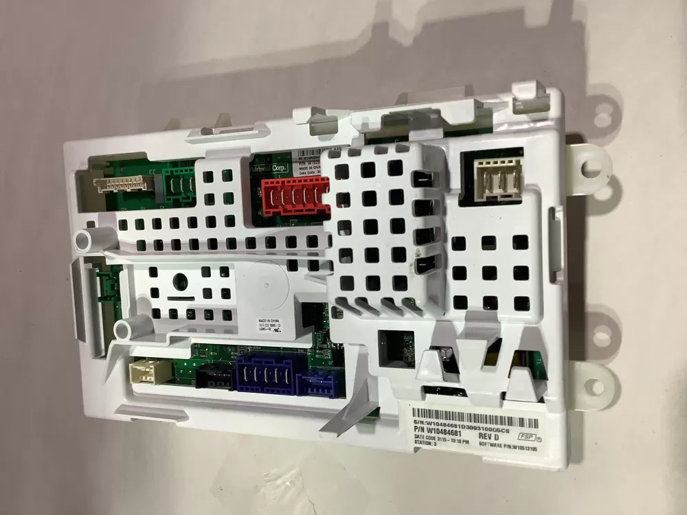 Whirlpool Amana Admiral Roper W10484681 Washer Control Board AZ144708 | ZCV512