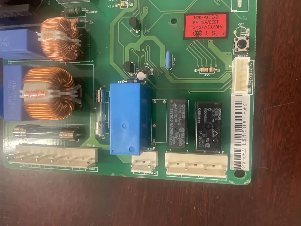 Kenmore LG EBR41531306 Refrigerator Main Contorl Board AZ39706 | KM326