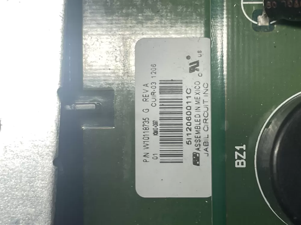 KitchenAid WPW10460454  W10460454  2312235  PS11755071  W10118735 Oven Display Control Board