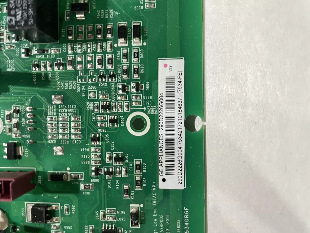 GE WH22X36498 290D2226G004 Washer Control Board AZ175120 | Wm581