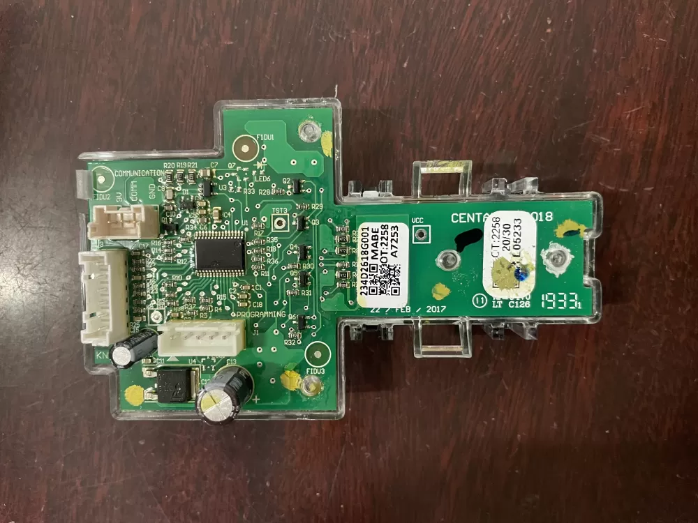 GE 234D2618G001 WE04X27284 Dryer Control Board AZ48047 | KM696