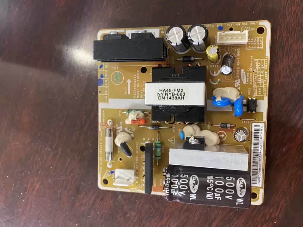 Samsung DA92-00486A Refrigerator Control Board