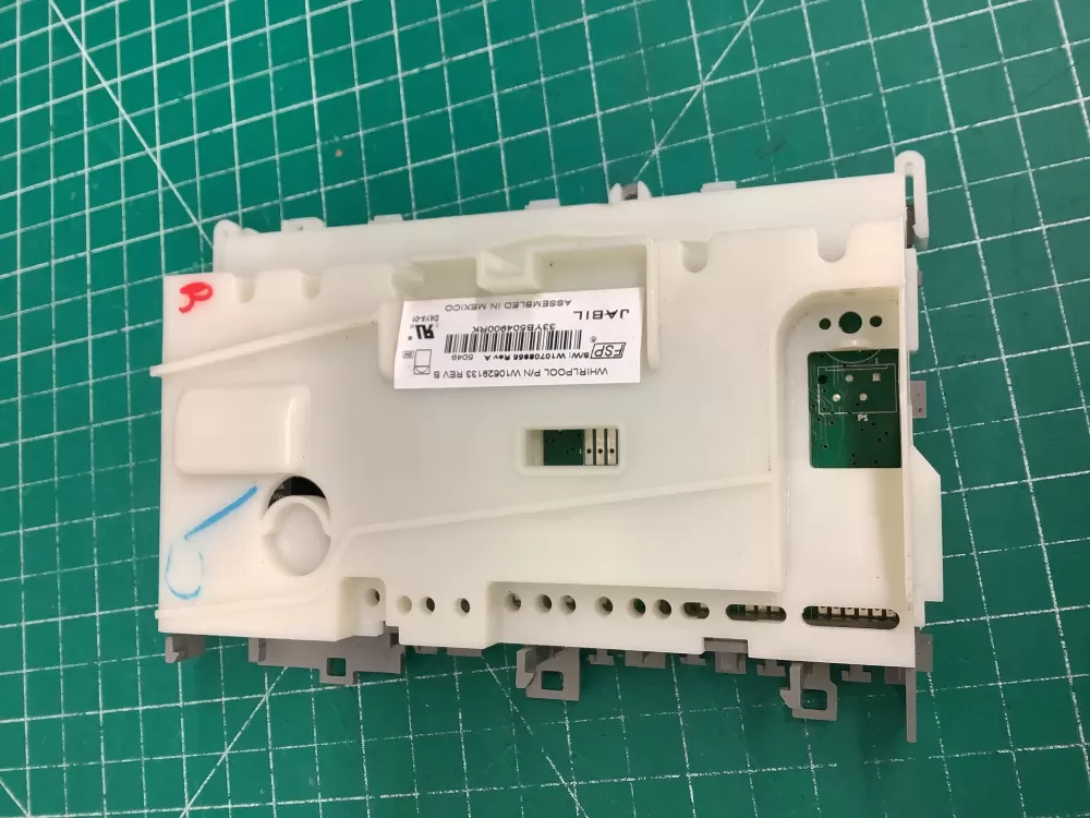 W10804118 Whirlpool Dishwasher Electronic Control Board