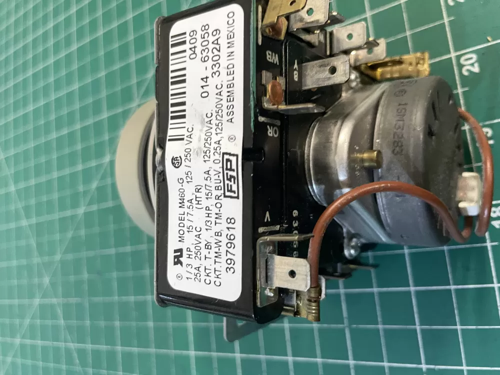 Whirlpool Amana Admiral AP6009056 3979618 3979618R Dryer Timer AZ206857 | Wm2278
