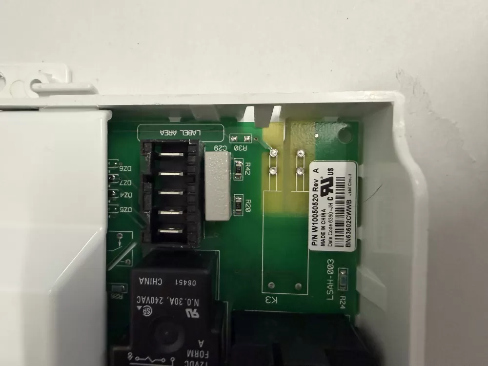 Whirlpool Maytag Kenmore W10111606 6105034 Dryer Control Board AZ227610 | KM448