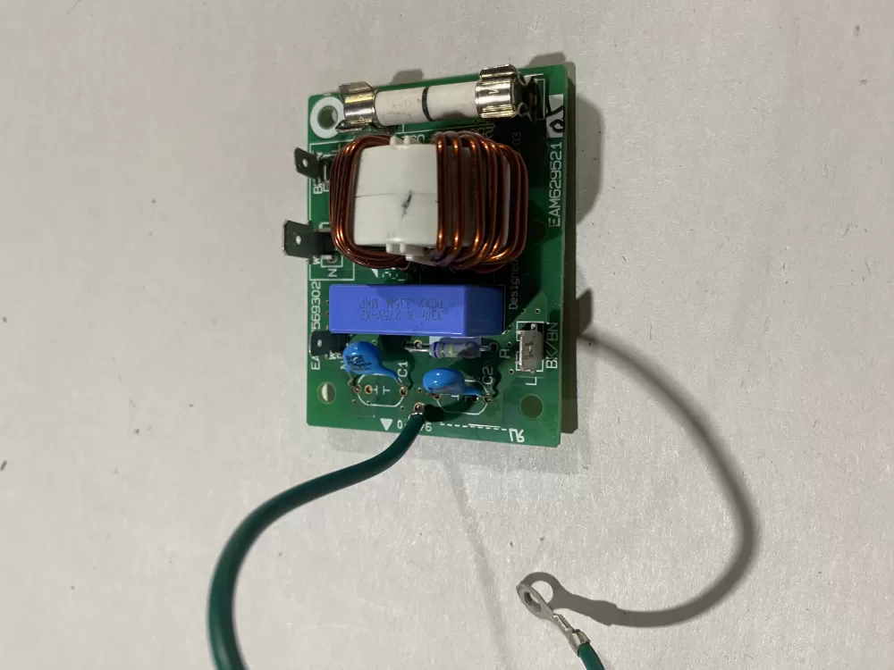 LG EAM62952105 Microwave Control Board Noise Filter AZ173245 | BK746