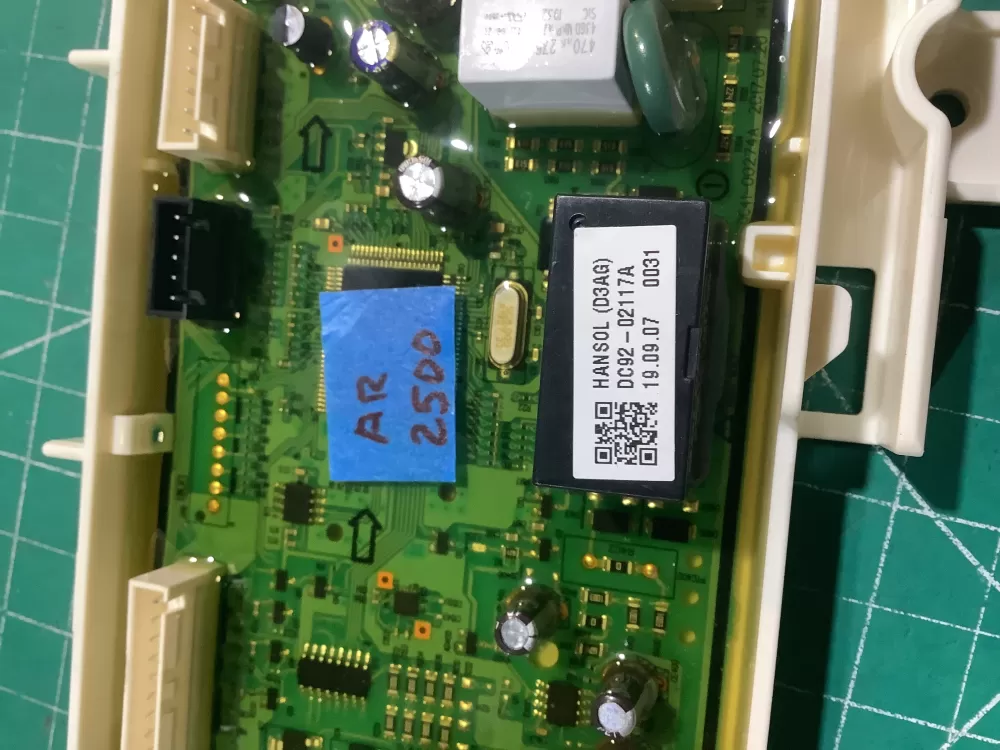 Samsung DC92 02117A DC41 00274A Washer Control Board AZ227306 | AR2500