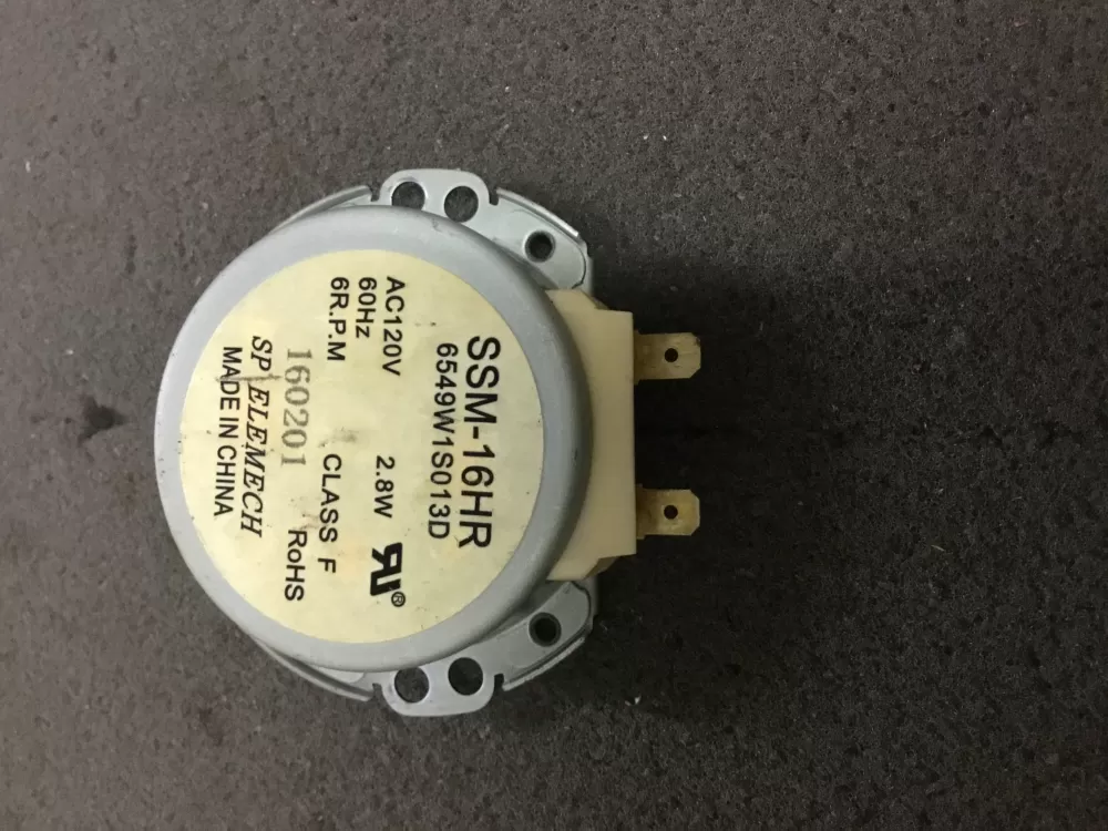 Maytag 6549W1S013H Microwave Turntable Motor AZ100673 | NR134