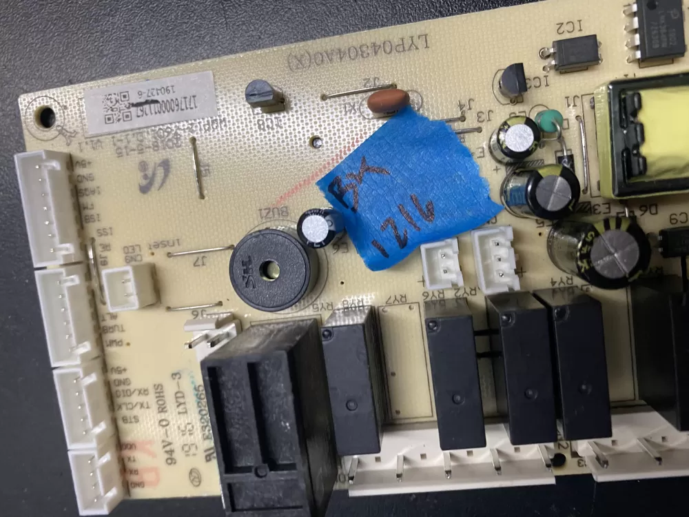 WHIRLPOOL DISHWASHER CONTROL BOARD PART # W11230457 AZ16870 | BK1216