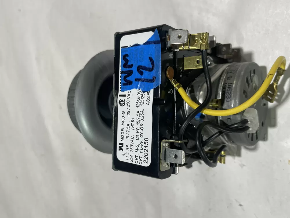 Whirlpool WP37001240 2202150 Dryer Timer | AZ152453 | Wm12