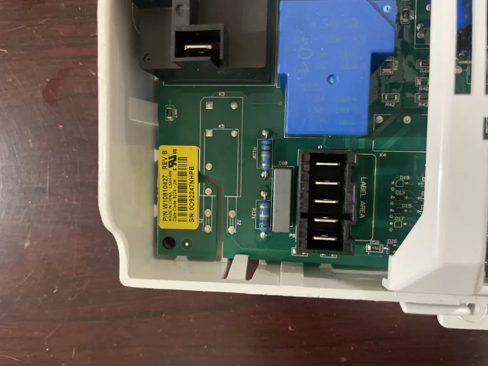 Whirlpool W10810427 Dryer Control Board AZ79094 | KM403
