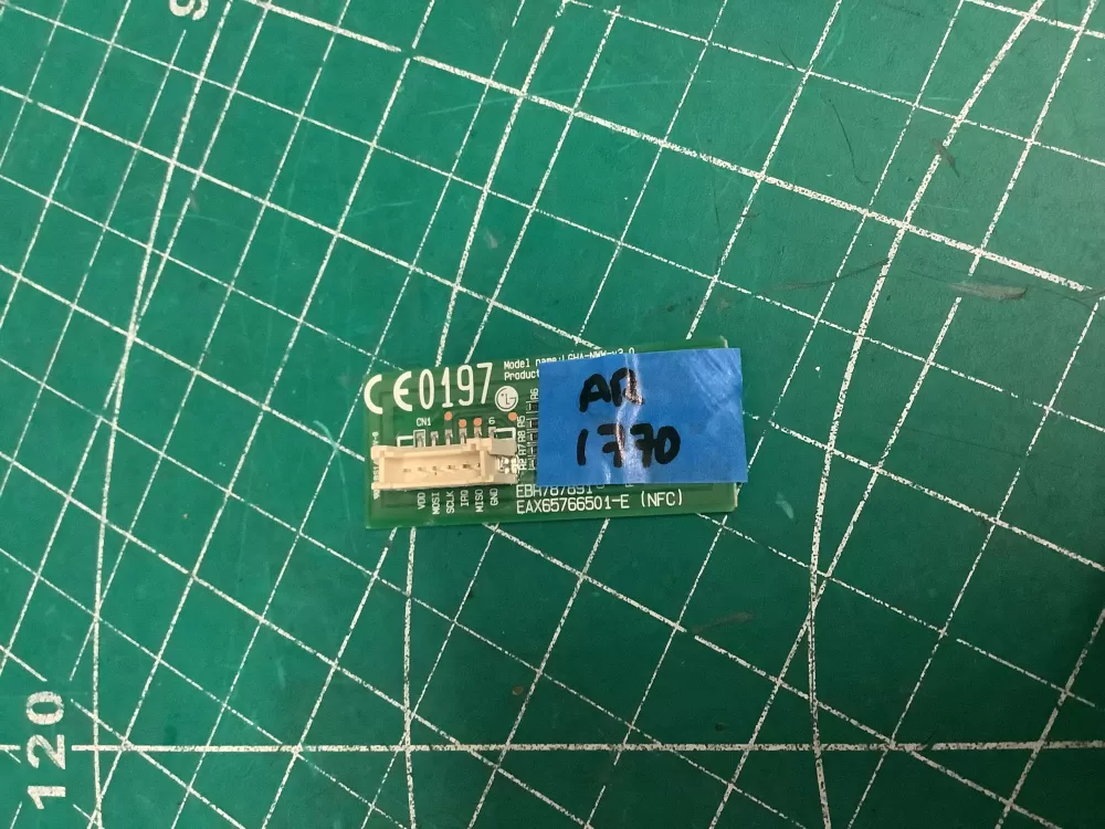 LG EBR80574938 EBR78789101 Washer User Interface Control Board AZ205650 | AR1770