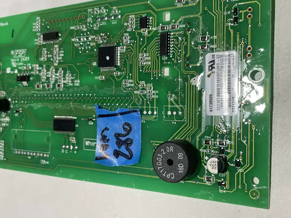 Whirlpool Kenmore 61739509 Refrigerator Control Board Dispenser AZ123634 | Wm286